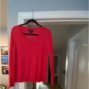 Long sleeve cashmere sweater